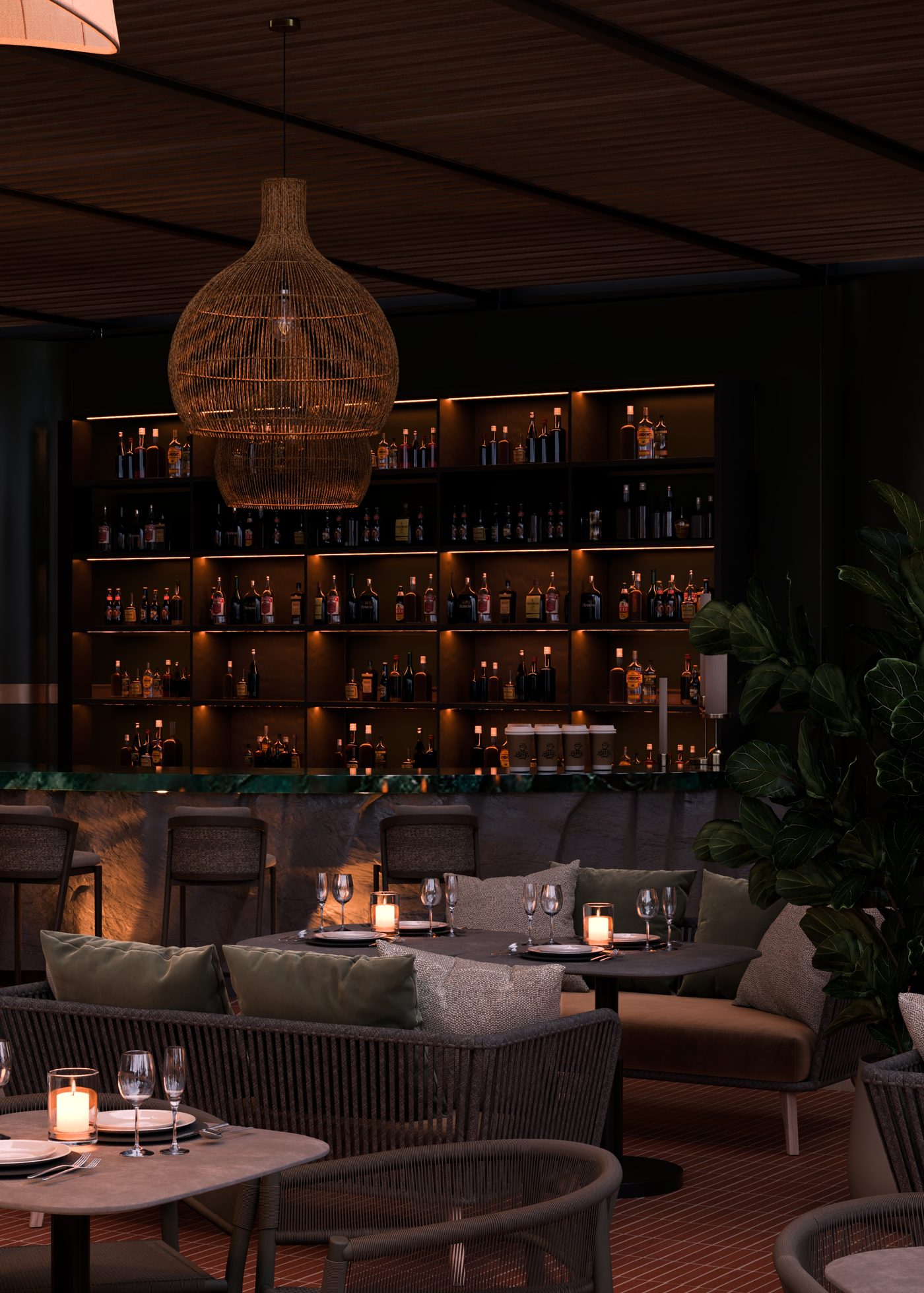 Restaurant and lounge bar — view 14
